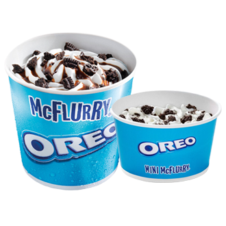 Oreo McFlurry at McDonald’s