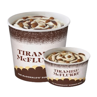 Tiramisu McFlurry at McDonald’s